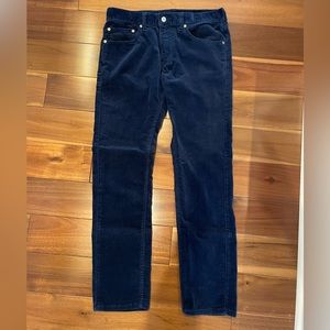 Levi’s 511 blue corduroy, men’s 32x32